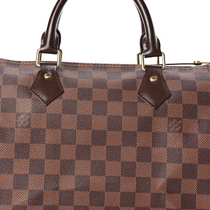 Louis Vuitton Damier Ebene Speedy 30 11 of 12