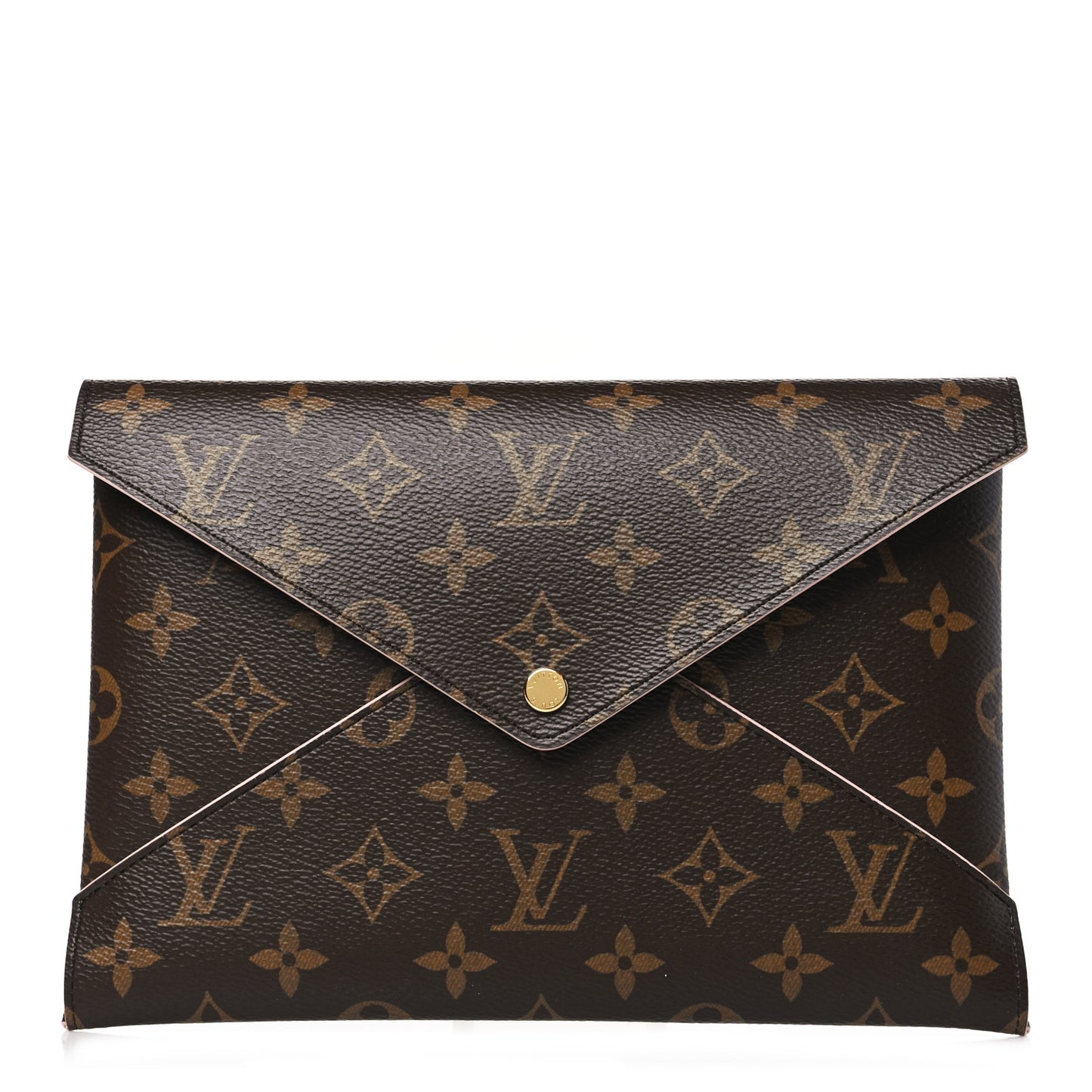 Monogram Large Kirigami Pochette Insert Rose Ballerine