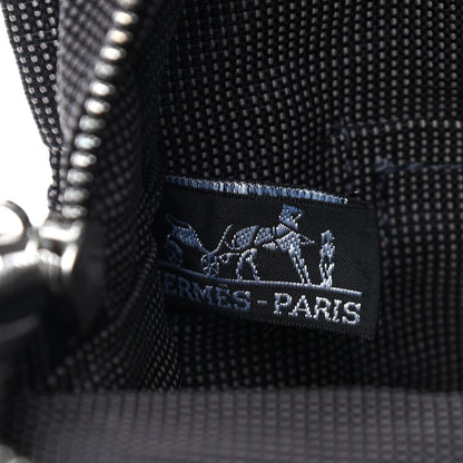 Hermes Canvas Herline Backpack Grey 10 of 22
