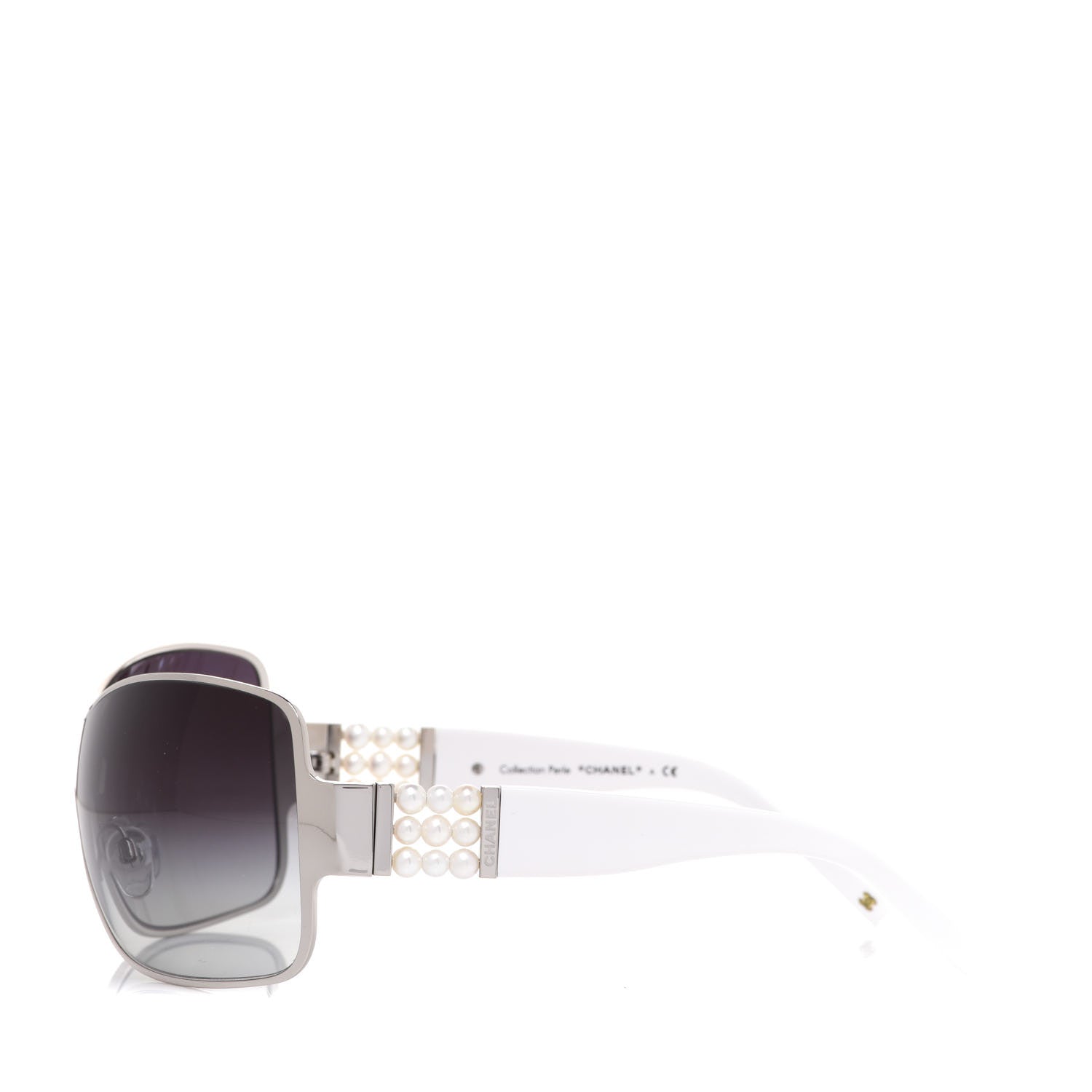 Chanel Pearl Sunglasses 4177-H White 3 of 7