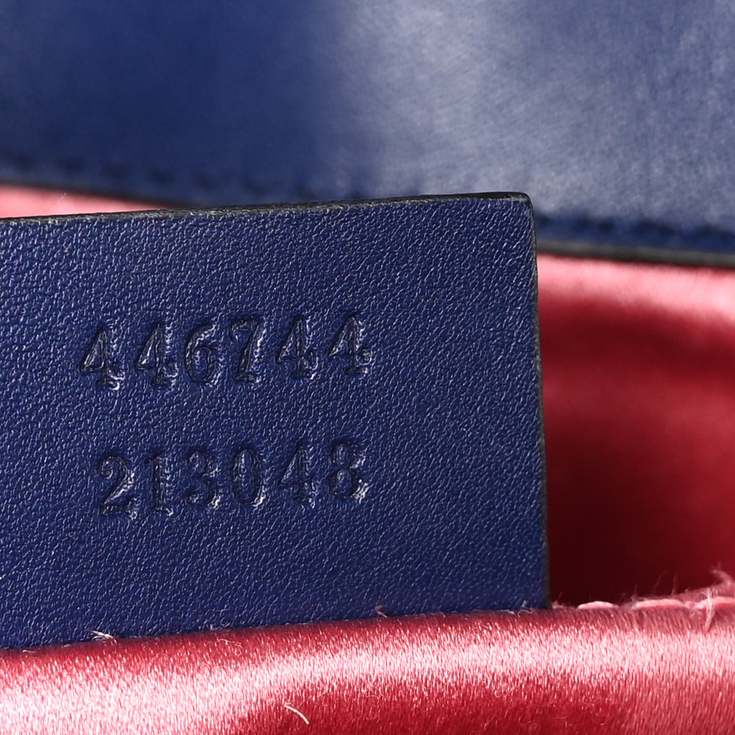 Gucci Velvet Matelasse Mini GG Marmont Shoulder Bag Cobalt Blue 7 of 11