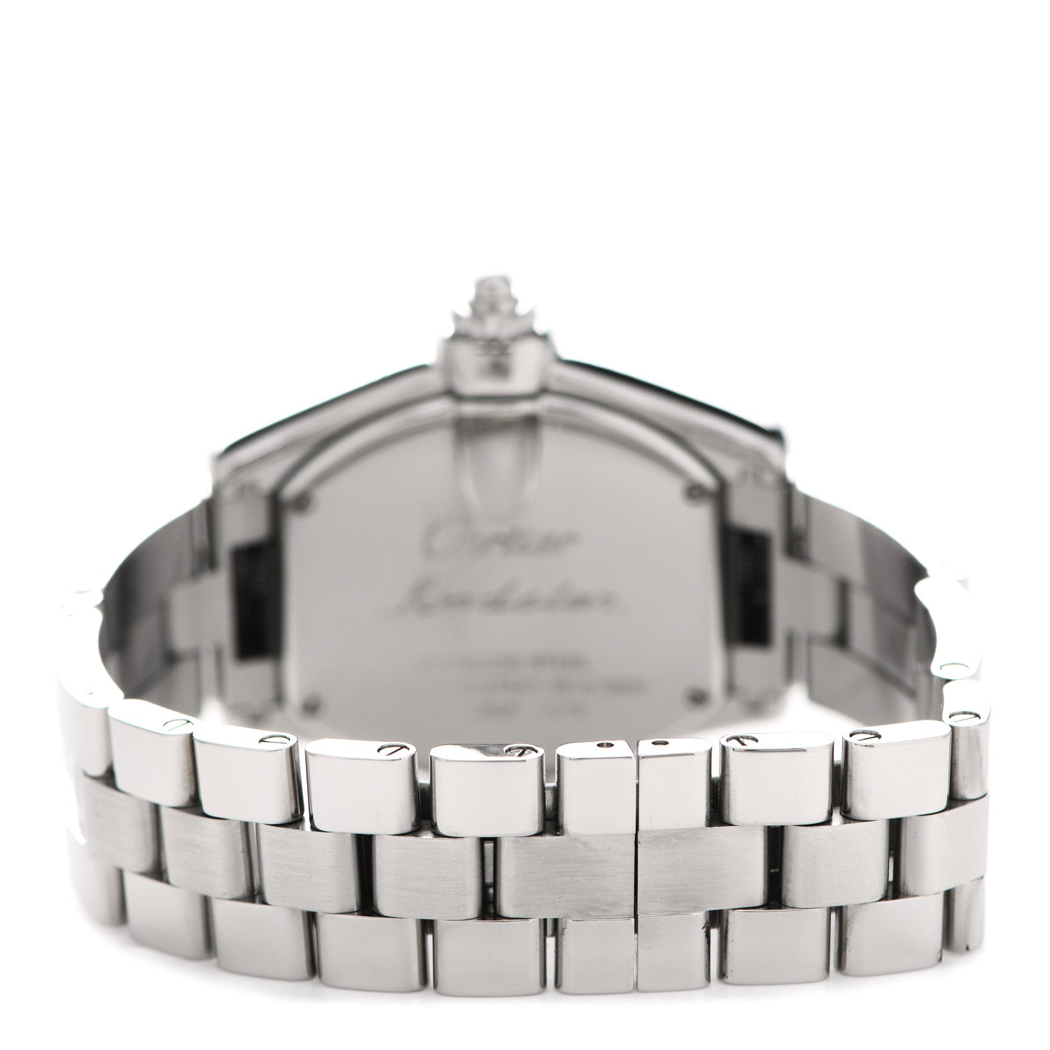 Cartier Stainless Steel 31mm Roadster Quartz Watch Pink 3 of 5