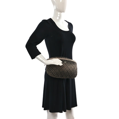 Chanel Denim Quilted Denimpression Waist Bag Pink 2 of 9