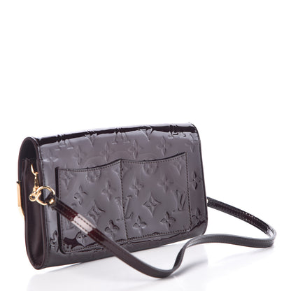 Louis Vuitton Vernis Rossmore MM Amarante 3 of 8