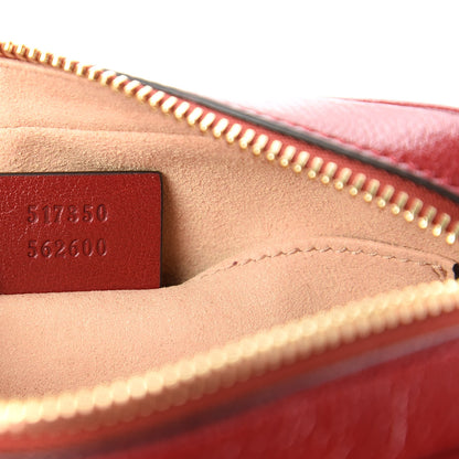 Gucci Suede Calfskin Web Mini Ophidia Shoulder Bag New Blue Romantic Cherry 9 of 10