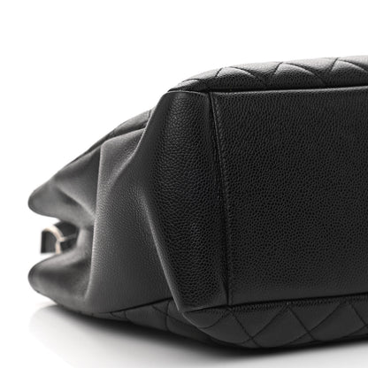 Chanel Caviar Quilted Grand Shopping Tote GST Black 9 of 13