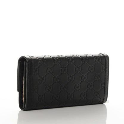 Gucci Guccissima Sukey Continental Wallet Continental Wallet Black 3 of 8