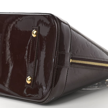 Louis Vuitton Vernis Alma GM Amarante 9 of 9