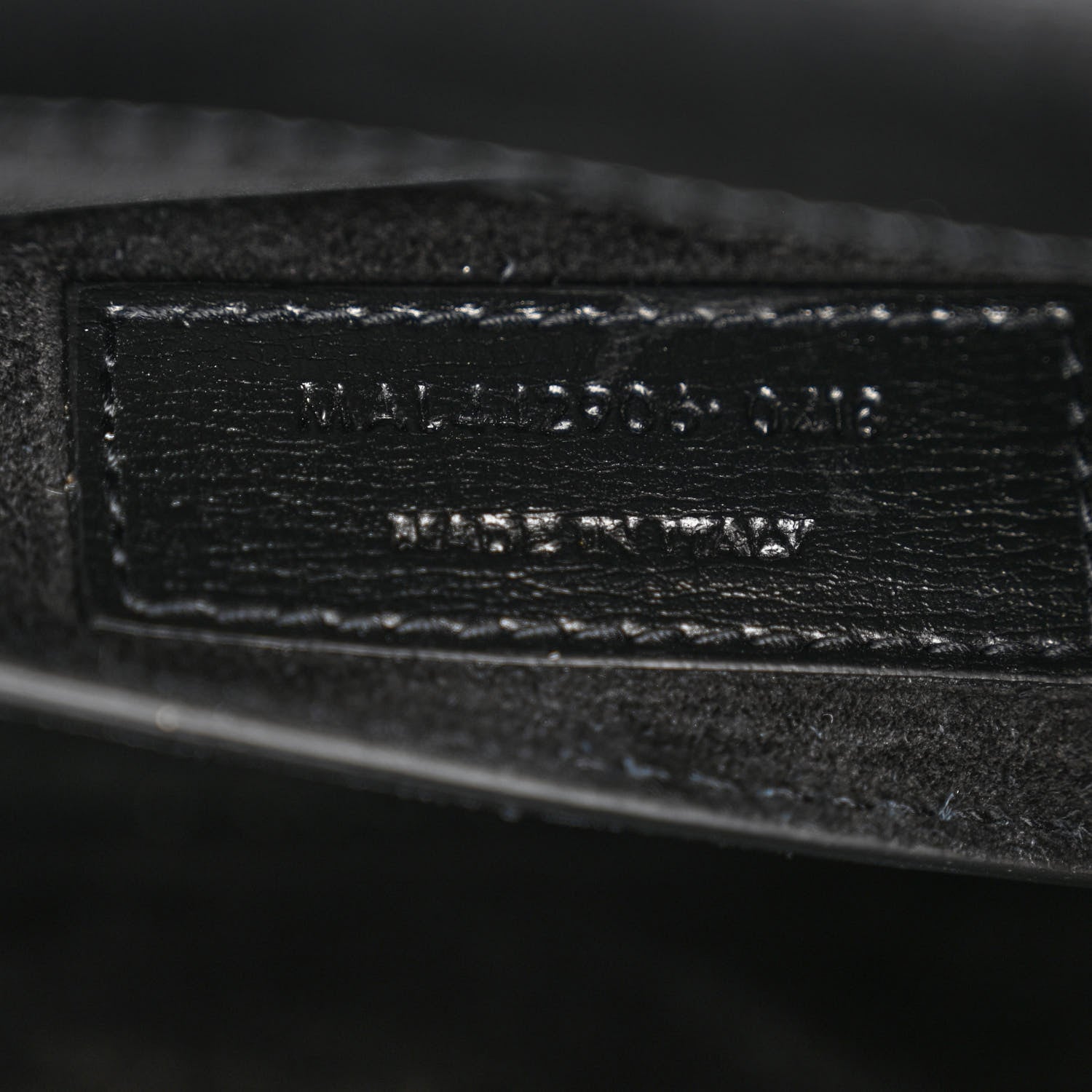 Saint Laurent Calfskin Medium Monogram Sunset Black 7 of 10