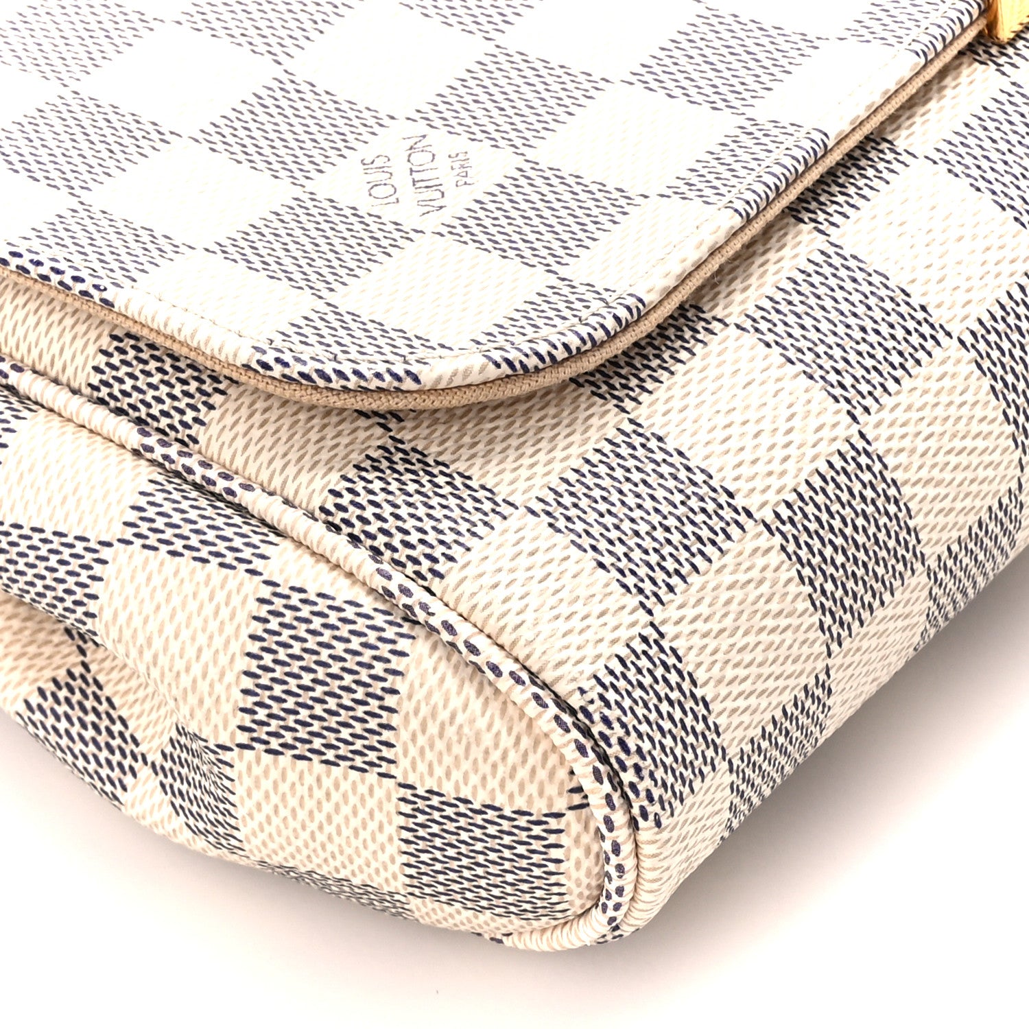 Louis Vuitton Damier Azur Favorite MM 10 of 11