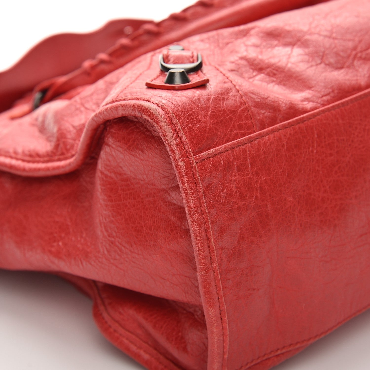 Balenciaga Agneau Classic Hardware City Rouge Cardinal 11 of 11