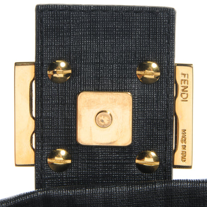 Fendi Zucchino Spalmati Forever Mama Baguette Black 10 of 11