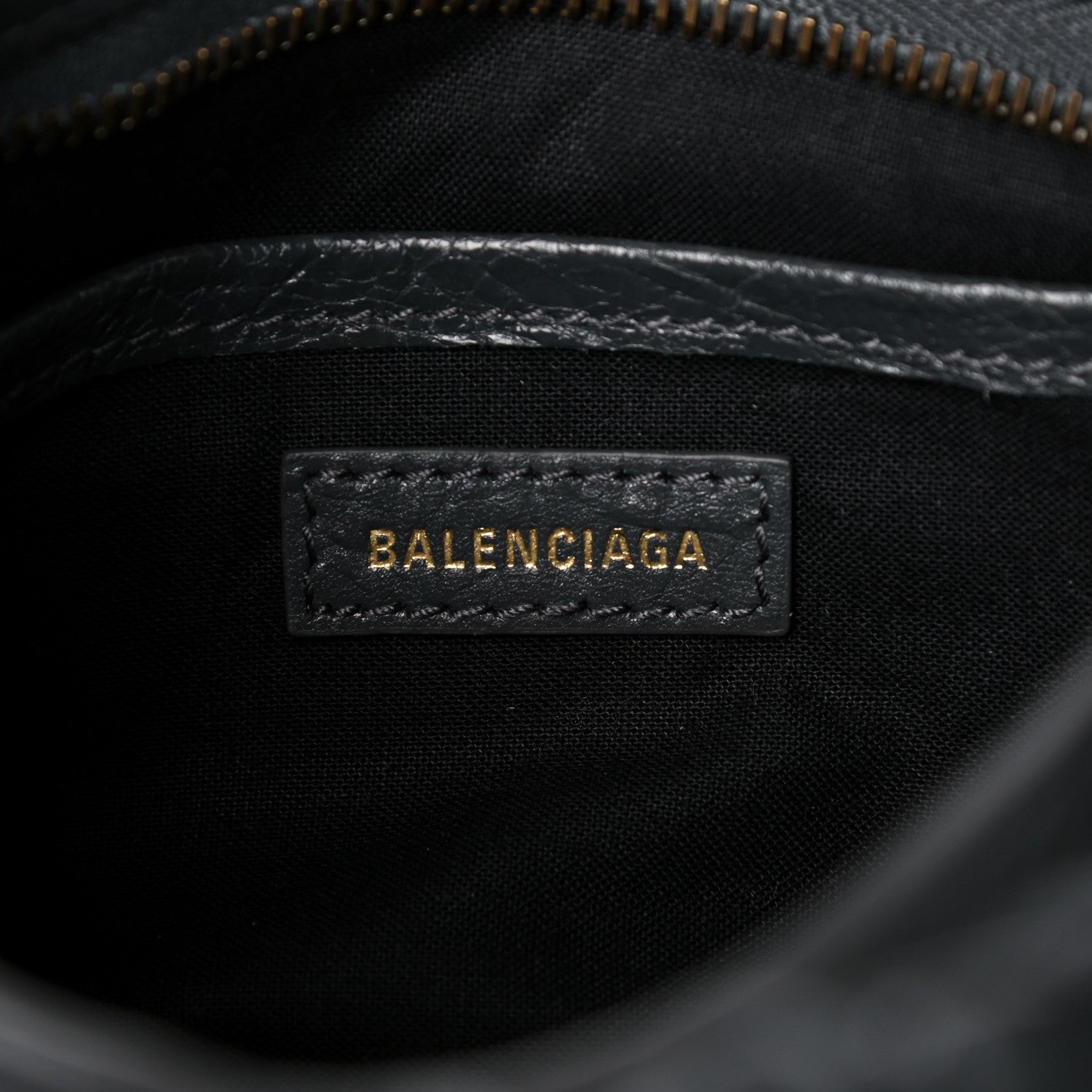 Balenciaga Agneau Arena Classic Hardware Nano City Dark Grey 8 of 10