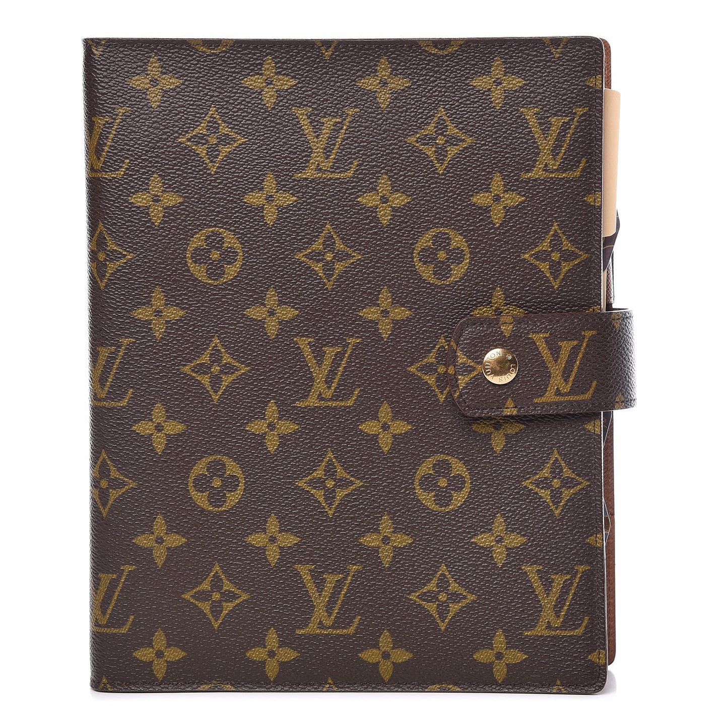 Monogram Large Ring Agenda Cover