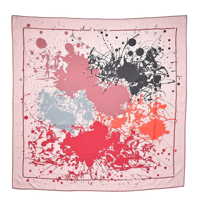 Hermes Silk Cheval Surprise Remix Scarf 90 Rose Pale Viex Rose Framboise 1 of 7