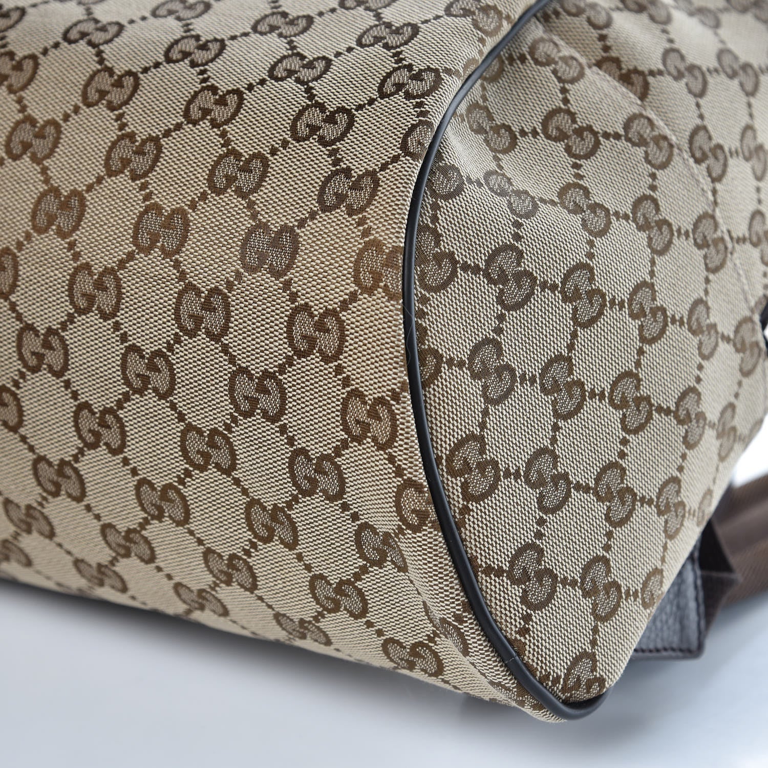 Gucci Monogram Travel Backpack Dark Brown 9 of 9