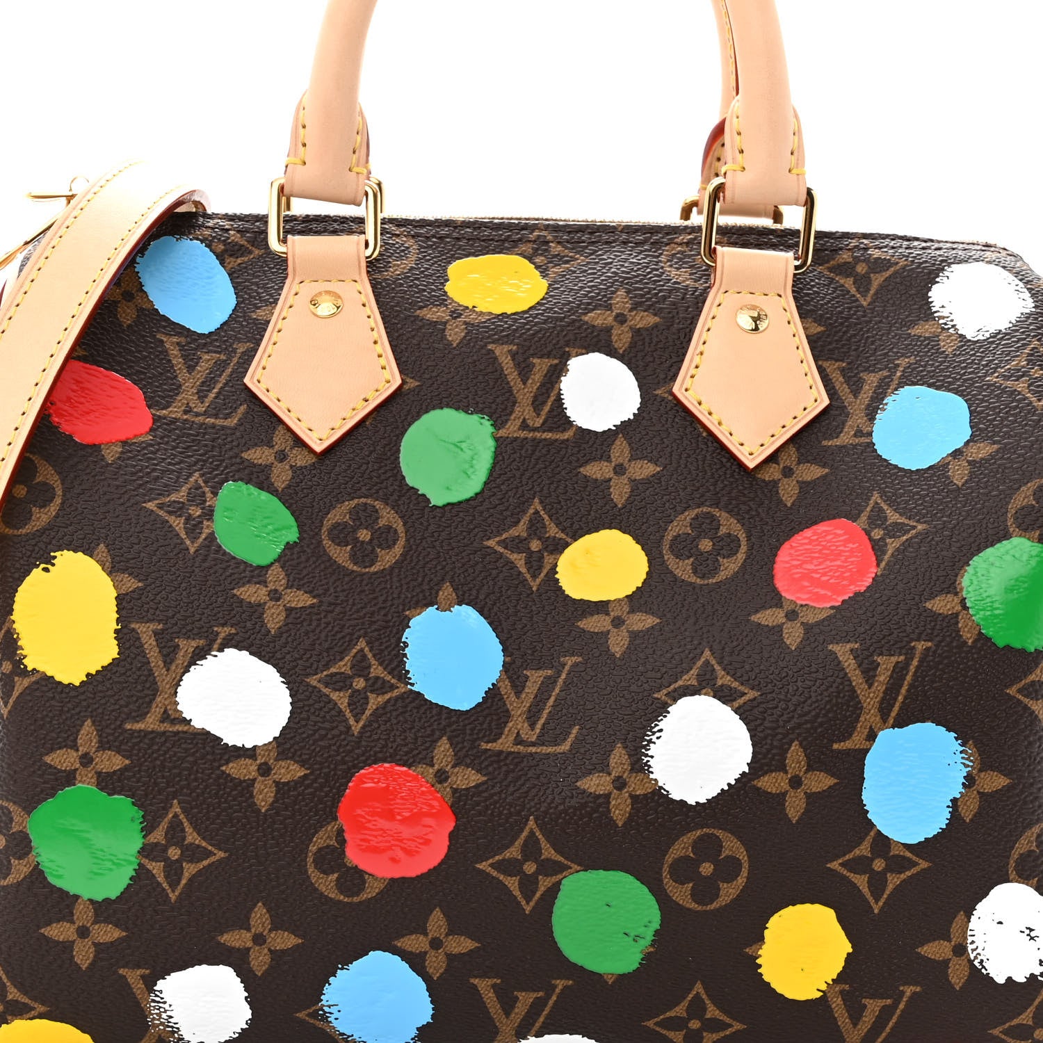 Louis Vuitton LV X YK Monogram Speedy Bandouliere 25 Multicolor 8 of 10