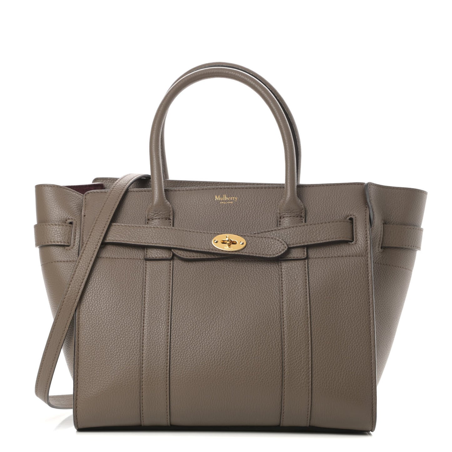Classic Grain Small Bayswater Zip Tote Clay