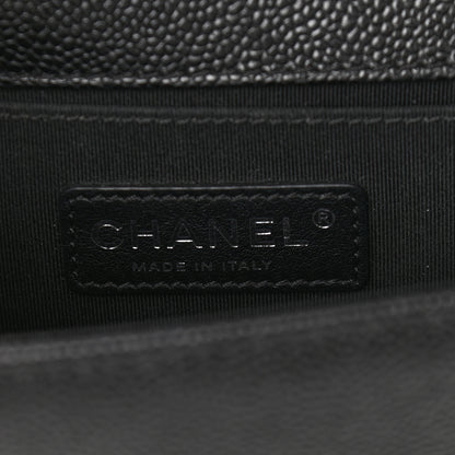 Chanel Caviar Quilted Small Boy Flap Black 6 of 11