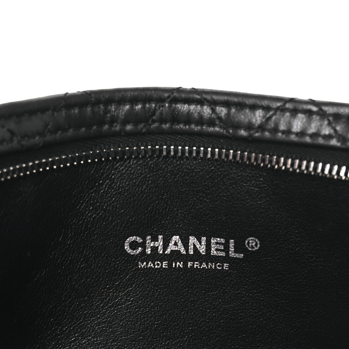 Lambskin Mineral Nights Pochette Wristlet Black