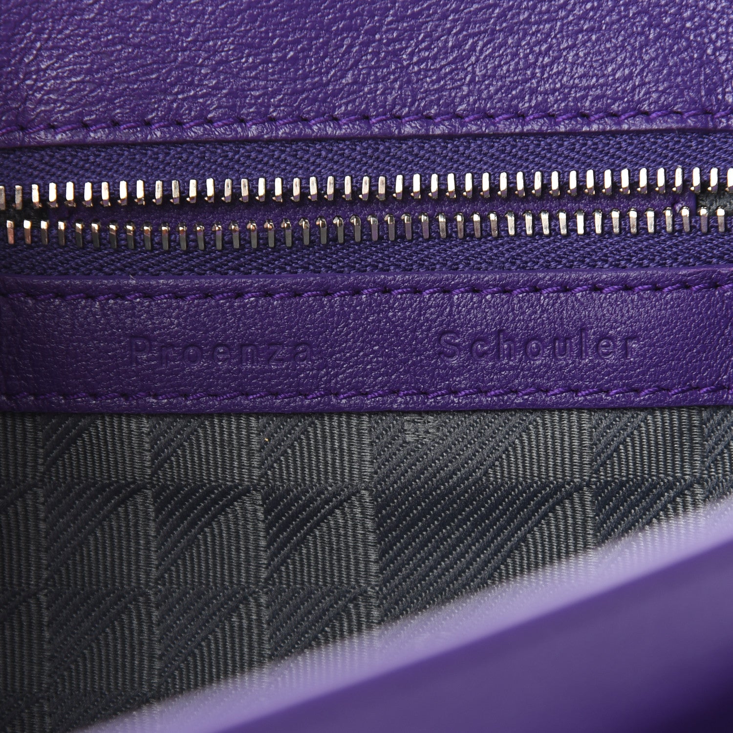 Proenza Schouler Lambskin Tiny PS1 Satchel Amethyst 7 of 9