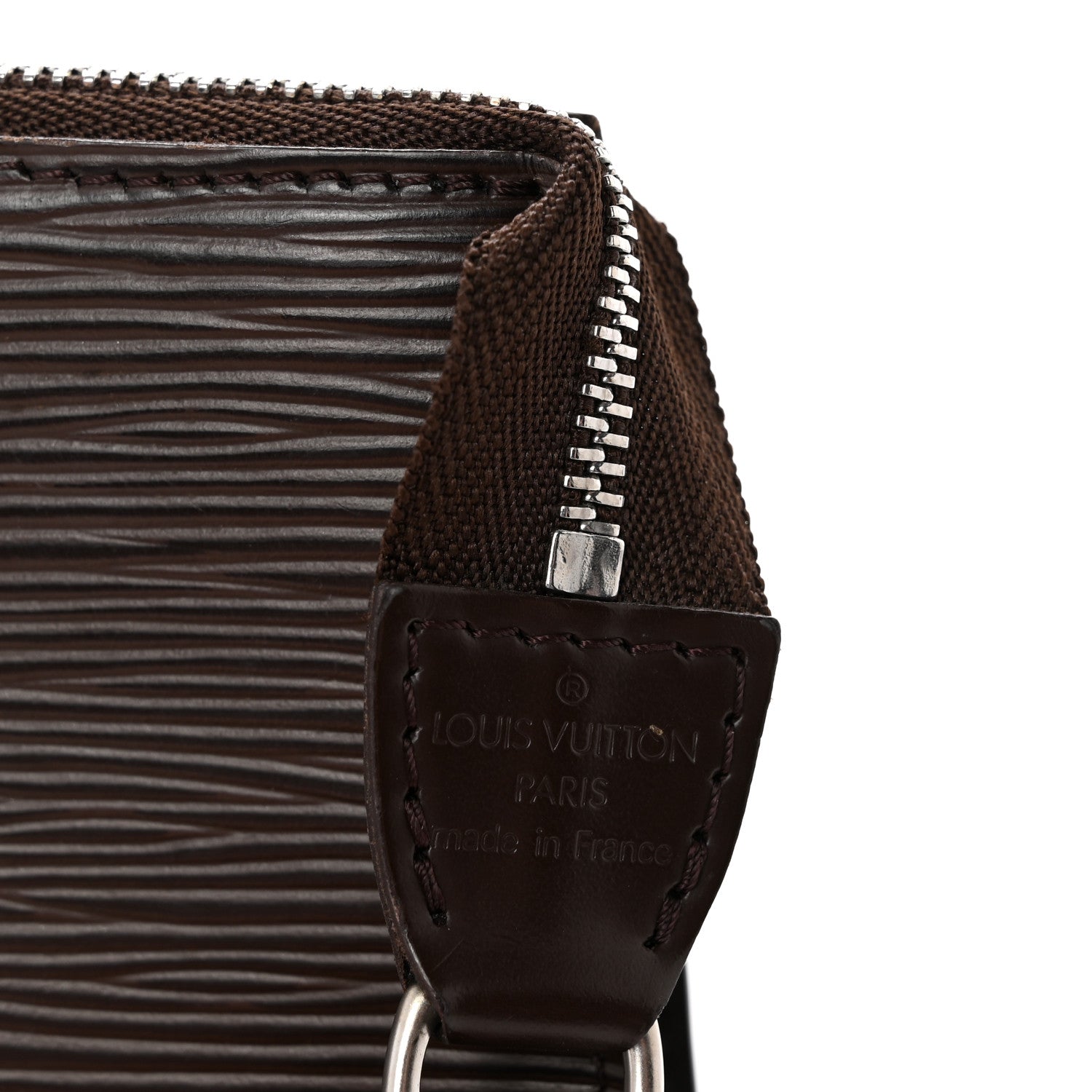 Louis Vuitton Epi Pochette Accessories 24 Moka 6 of 15