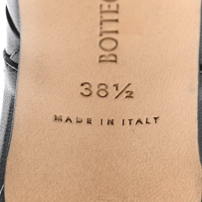 Bottega Veneta Nappa Maxi Intrecciato Lido Mule Sandals 38.5 Black 7 of 9