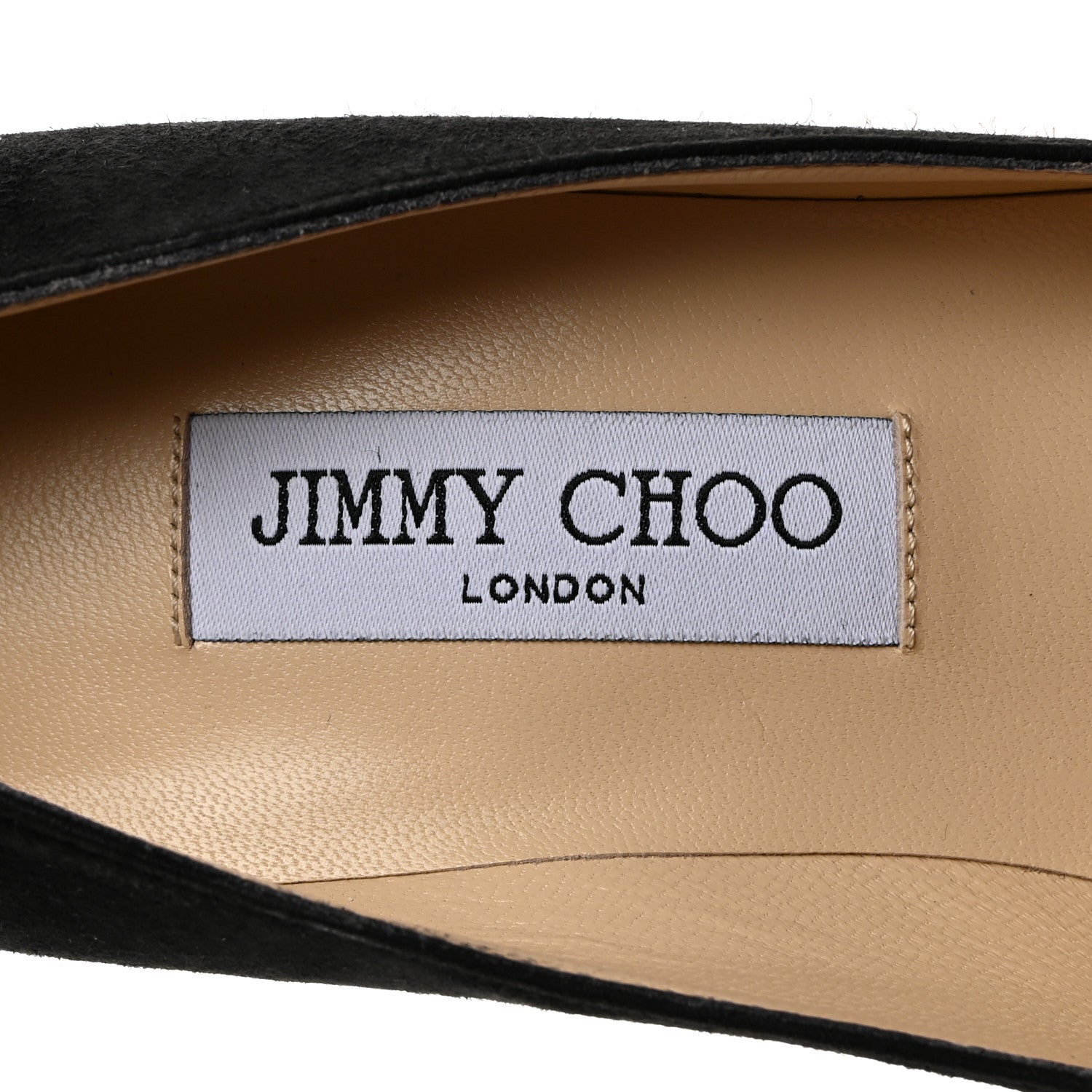 Jimmy Choo Suede Abel Pumps 38 Black 6 of 8