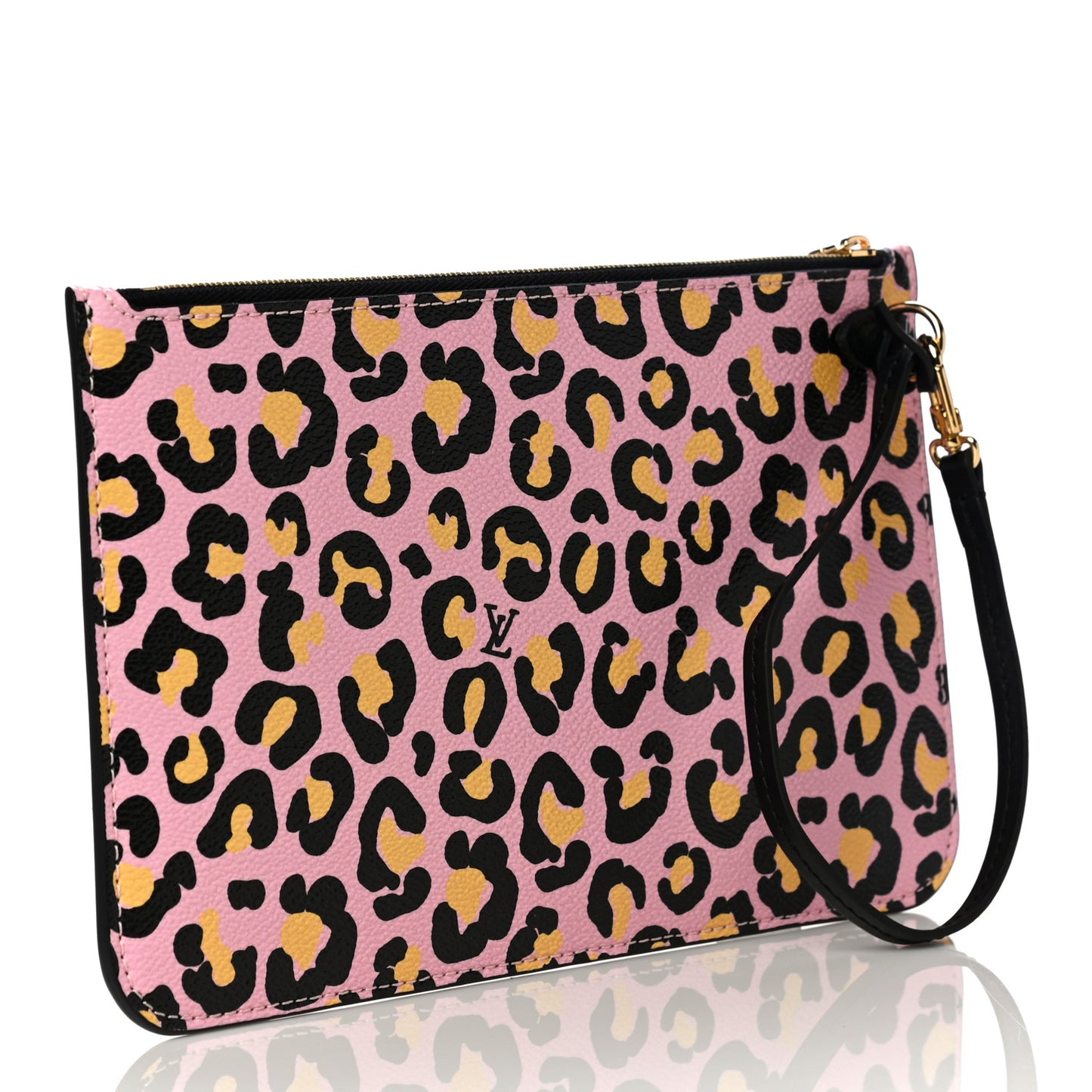 Monogram Giant Wild At Heart Neverfull MM Pochette Black