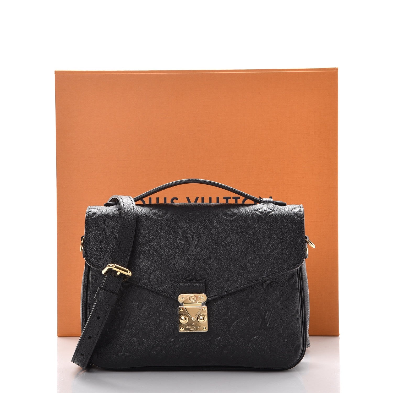 Louis Vuitton Empreinte Pochette Metis Black 9 of 9