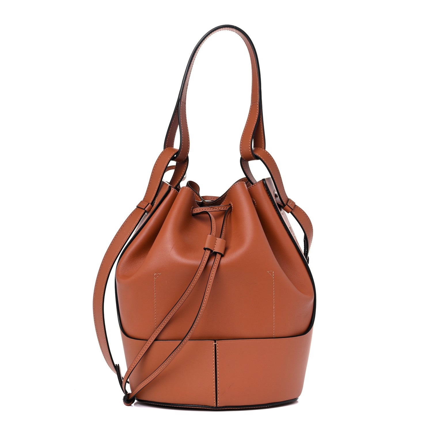 Loewe Calfskin Balloon Bucket Bag Tan 3 of 15