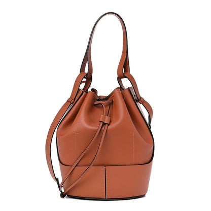 Loewe Calfskin Balloon Bucket Bag Tan 3 of 15