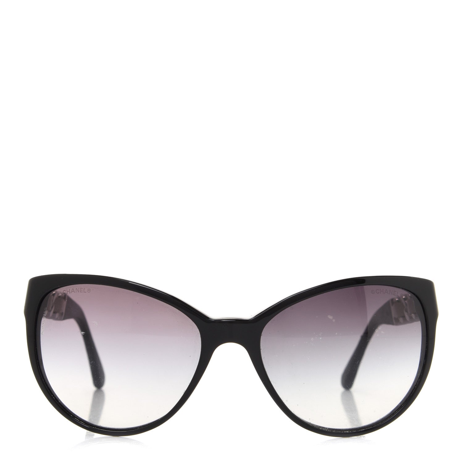 Chanel CC Chain Sunglasses 5215Q Black 2 of 10