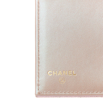 Chanel Iridescent Caviar Quilted Small Flap Wallet Beige 9 of 14