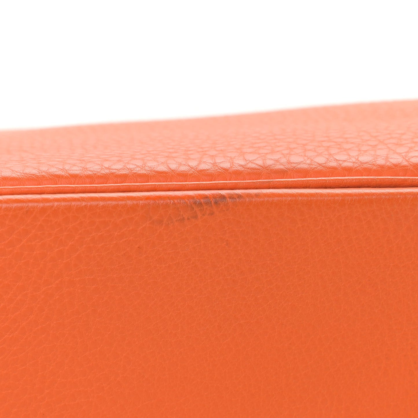 Taurillon Clemence Birkin 40 Orange