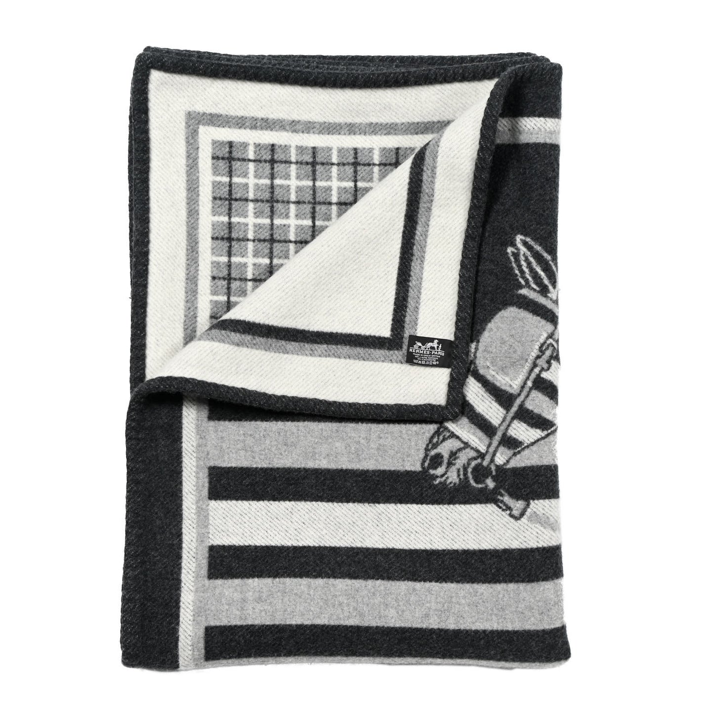 Meriono Wool Cashmere Couvertures Nouvelles Blanket Silex