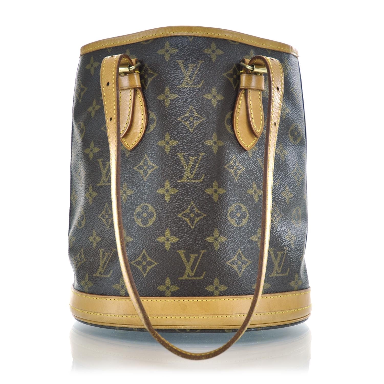 Louis Vuitton Monogram Petit Bucket 23 1 of 9