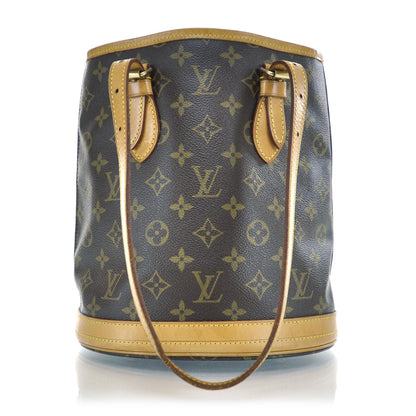 Louis Vuitton Monogram Petit Bucket 23 1 of 9