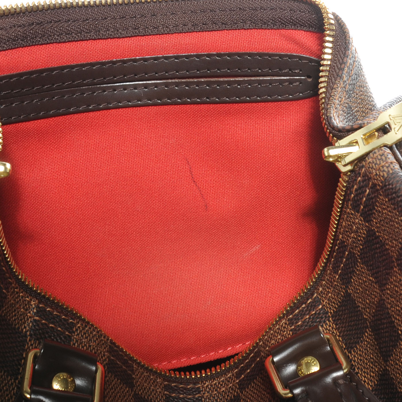 Louis Vuitton Damier Ebene Speedy Bandouliere 30 6 of 9