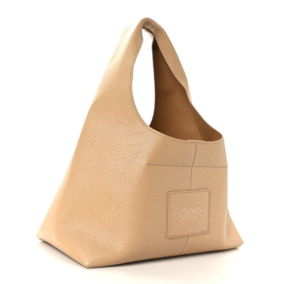 Marc Jacobs Grained Calfskin Medium The Sack Bag Camel 4 of 9