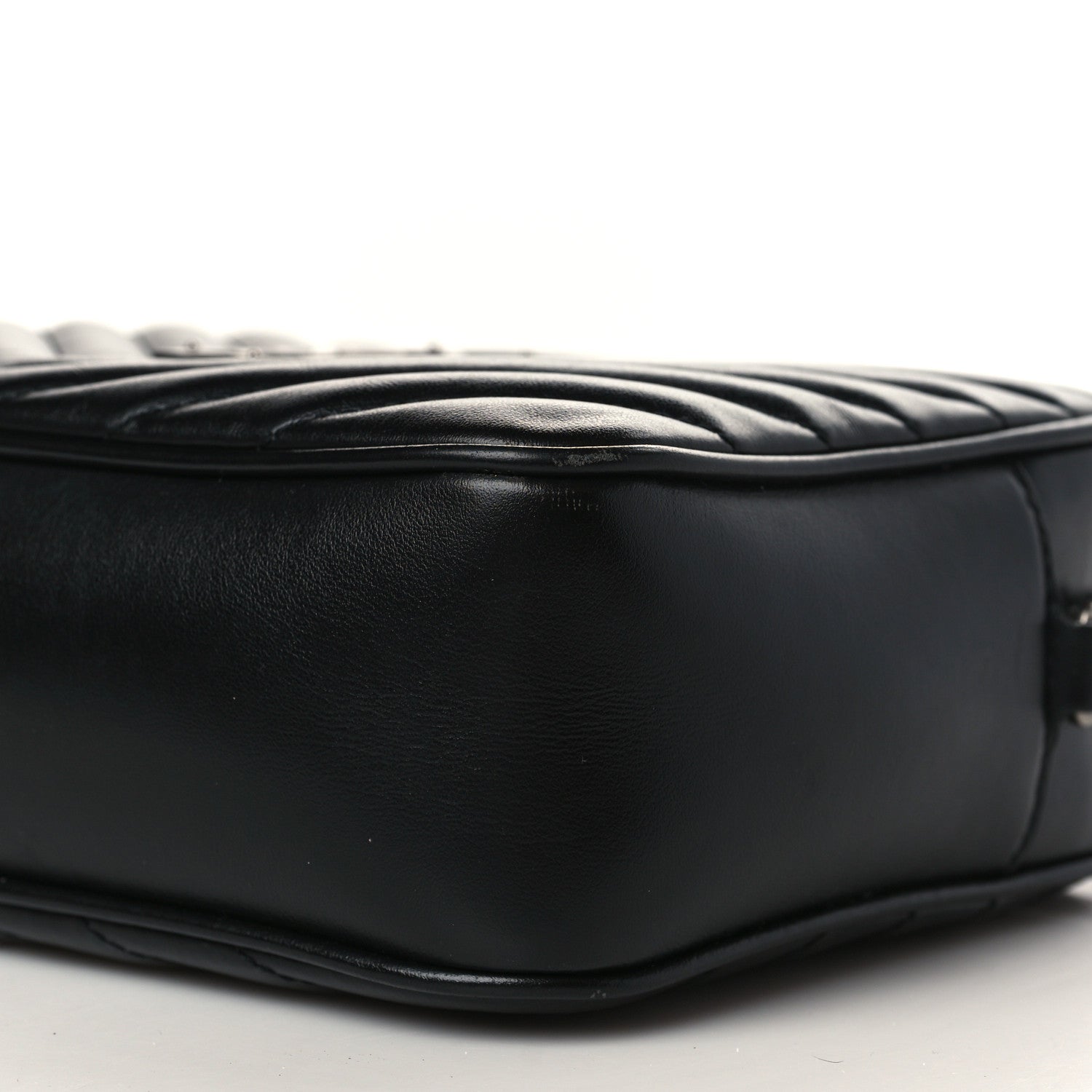 Saint Laurent Calfskin Matelasse Monogram Lou Camera Bag Black 8 of 8