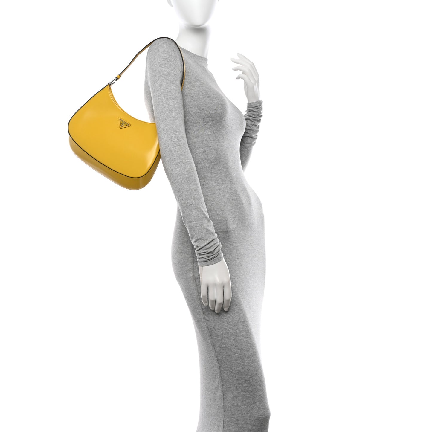 Spazzolato Cleo Shoulder Bag Sole Black