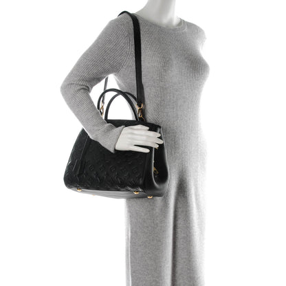 Louis Vuitton Empreinte Montaigne MM Black 2 of 8