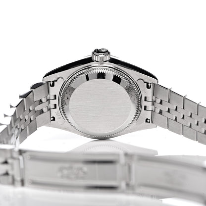Rolex Stainless Steel 18K White Gold Diamond 26mm Oyster Perpetual Datejust Watch Silver Jubilee 79174 5 of 8