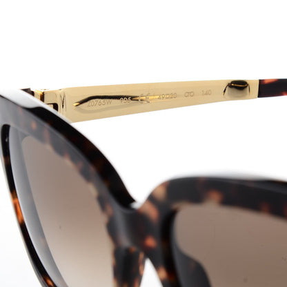Louis Vuitton Audrey Sunglasses Z0765W Dark Tortoise 6 of 8