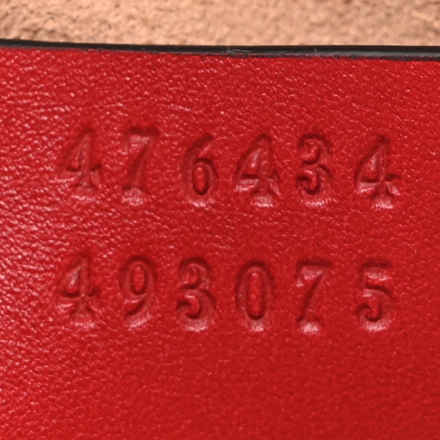 Gucci Calfskin Matelasse GG Marmont Belt Bag 85 34 Hibiscus Red 7 of 13