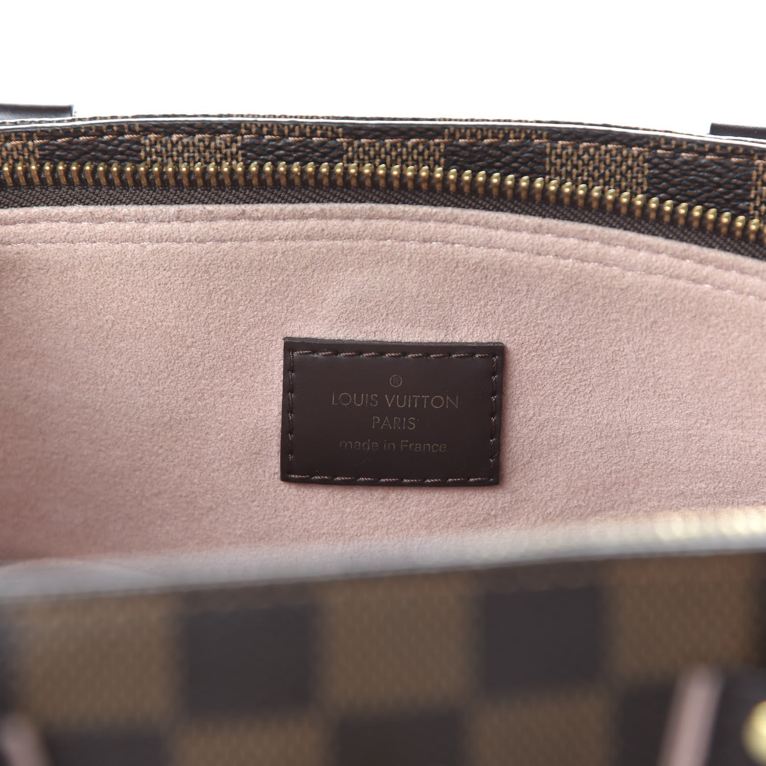 Louis Vuitton Cuir Taurillon Damier Ebene Normandy Magnolia 9 of 10