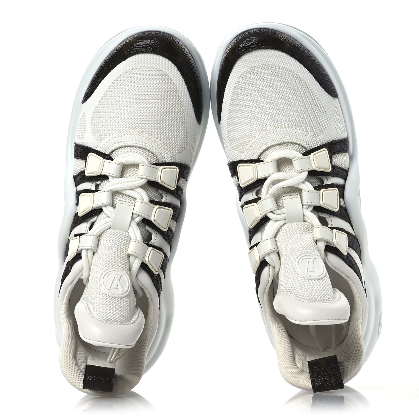 Patent Monogram LV Archlight Sneakers 37 White