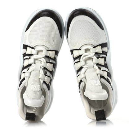Louis Vuitton Patent Monogram LV Archlight Sneakers 37 White 2 of 11