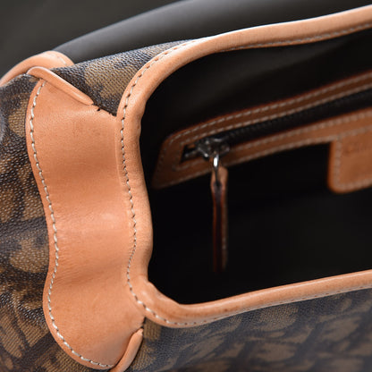 Christian Dior Monogram Romantique Trotter Flap Bag Brown 8 of 12